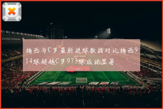 梅西与C罗最新进球数据对比梅西914球超越C罗973球成就显著