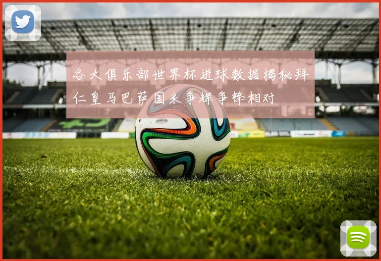 各大俱乐部世界杯进球数据揭秘拜仁皇马巴萨国米争辉争锋相对